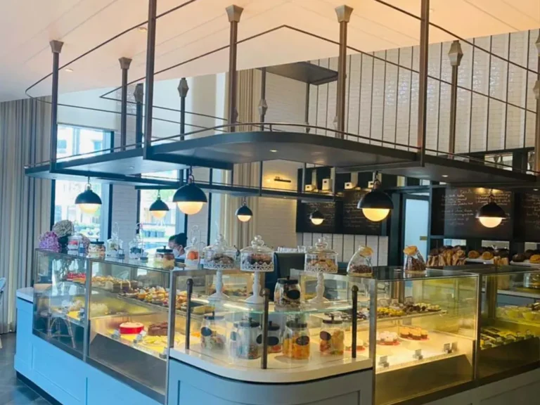 Enjoy Hot Coffee and Fresh Bakery Products DLF Camellias.